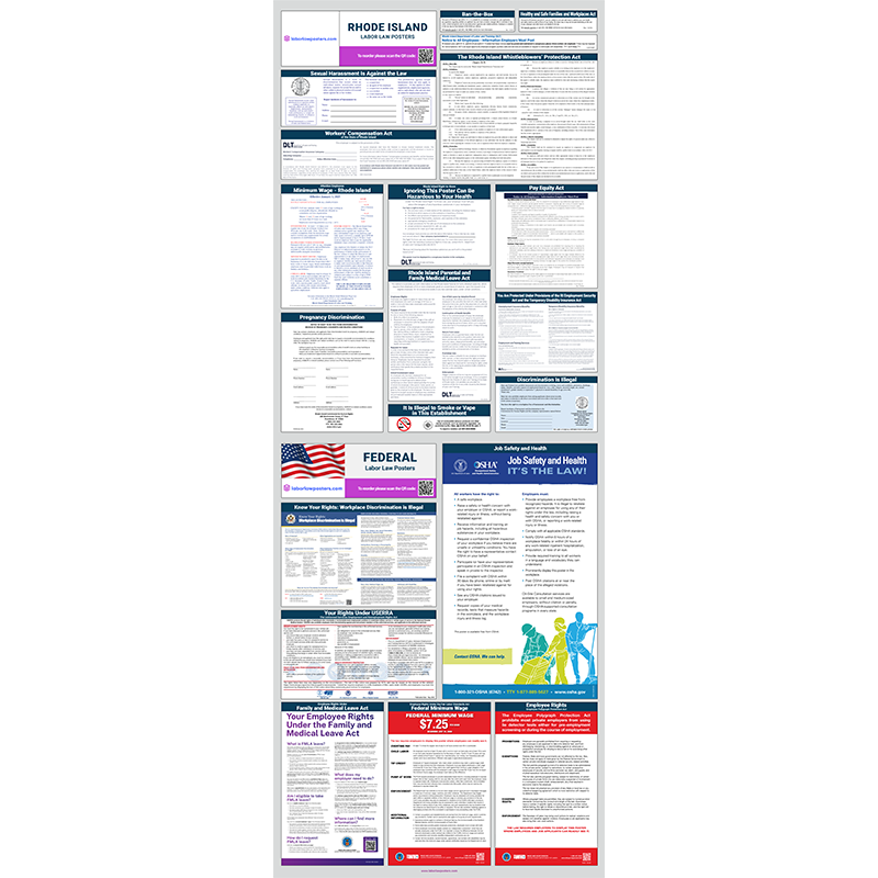 Rhode Island Labor Law Posters Meets State Federal Requirements